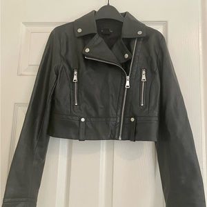 Barely worn Urban Outfitters faux leather Biker jacket
